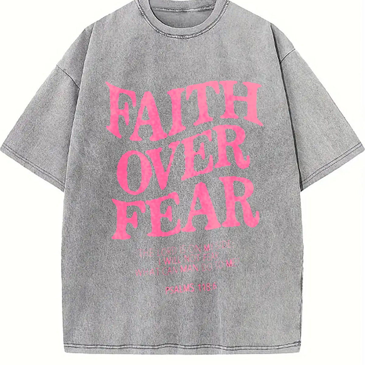 Summer Faith Over Fear Bible - Black Pink Letters Vintage product image 5