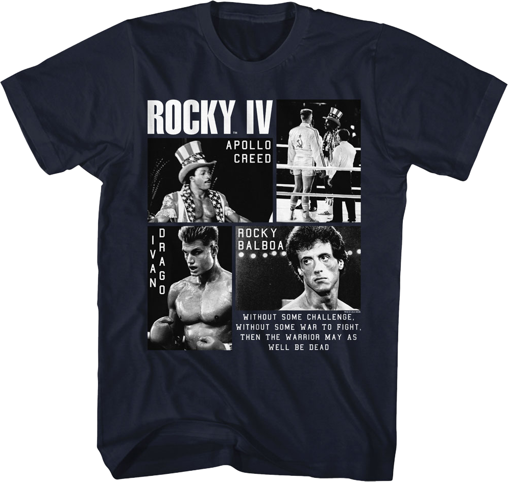 Challenge Collage Rocky IV T-Shirt product image 1