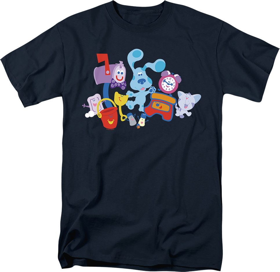 Character Collage Blue's Clues T-Shirt product image 1