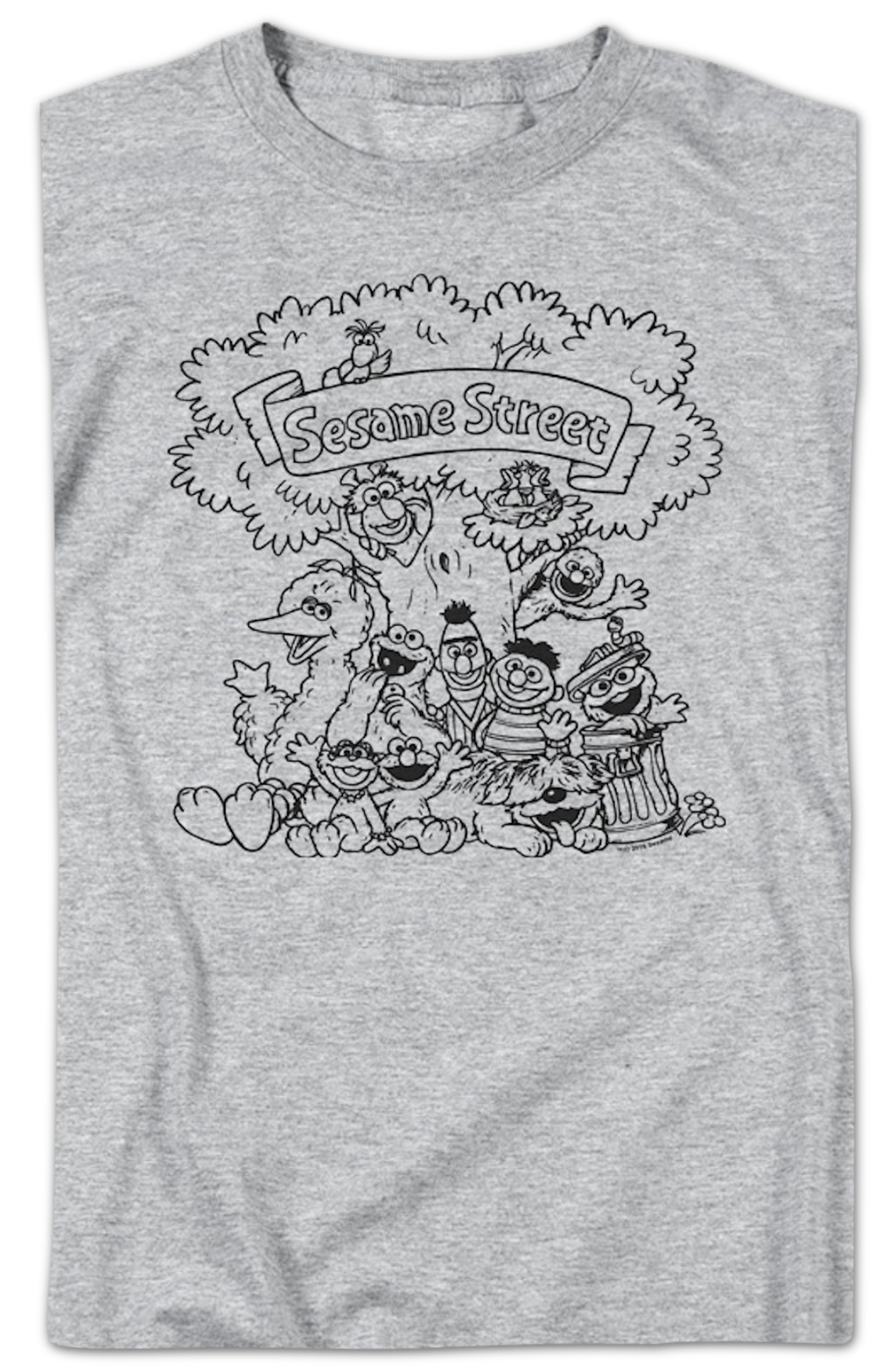 Character Sketches Sesame Street T-Shirt product image 2