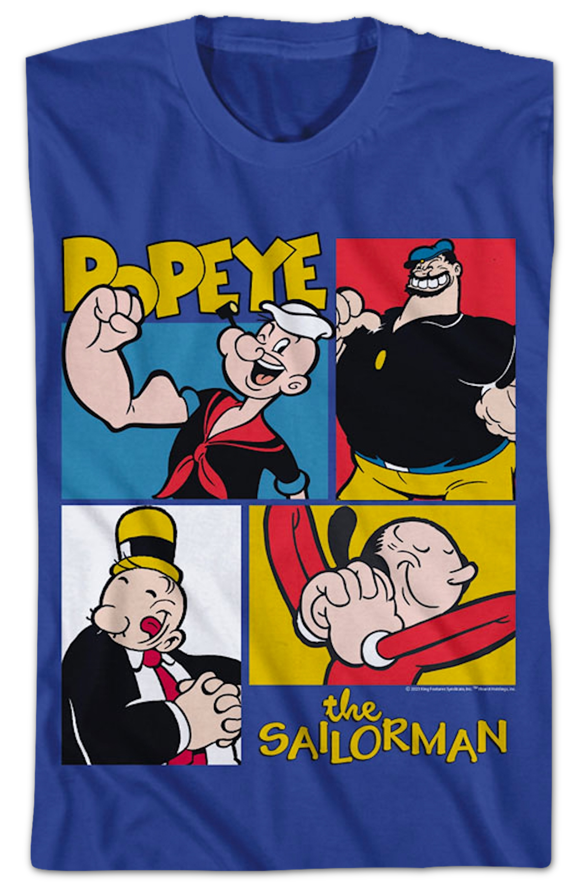 Character Squares Popeye T-Shirt product image 2