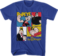 Character Squares Popeye T-Shirt product image 1