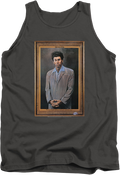 Charcoal Kramer Painting Seinfeld Tank Top