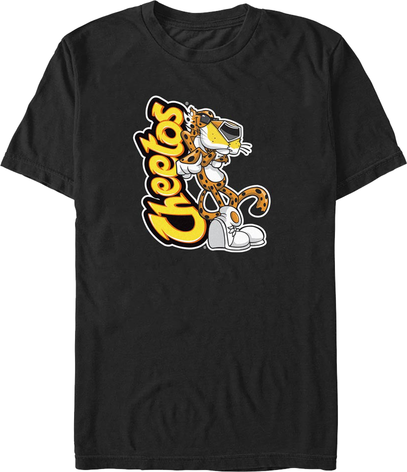 Chester Cheetah Leaning Pose Cheetos T-Shirt product image 1