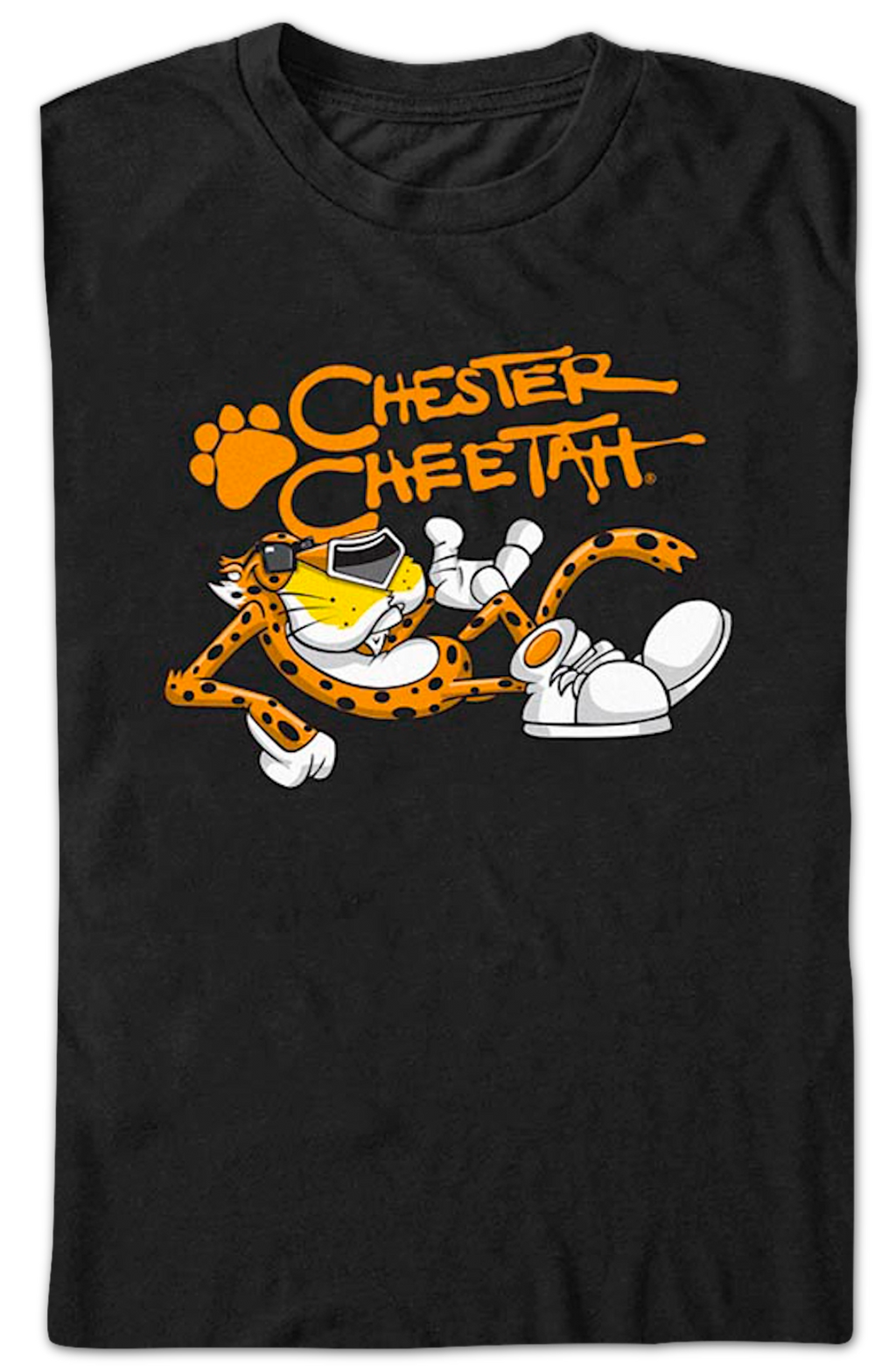 Chester Cheetah Paw Print Cheetos T-Shirt product image 2