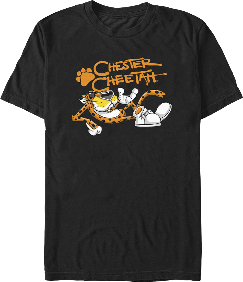 Chester Cheetah Paw Print Cheetos T-Shirt product image 1