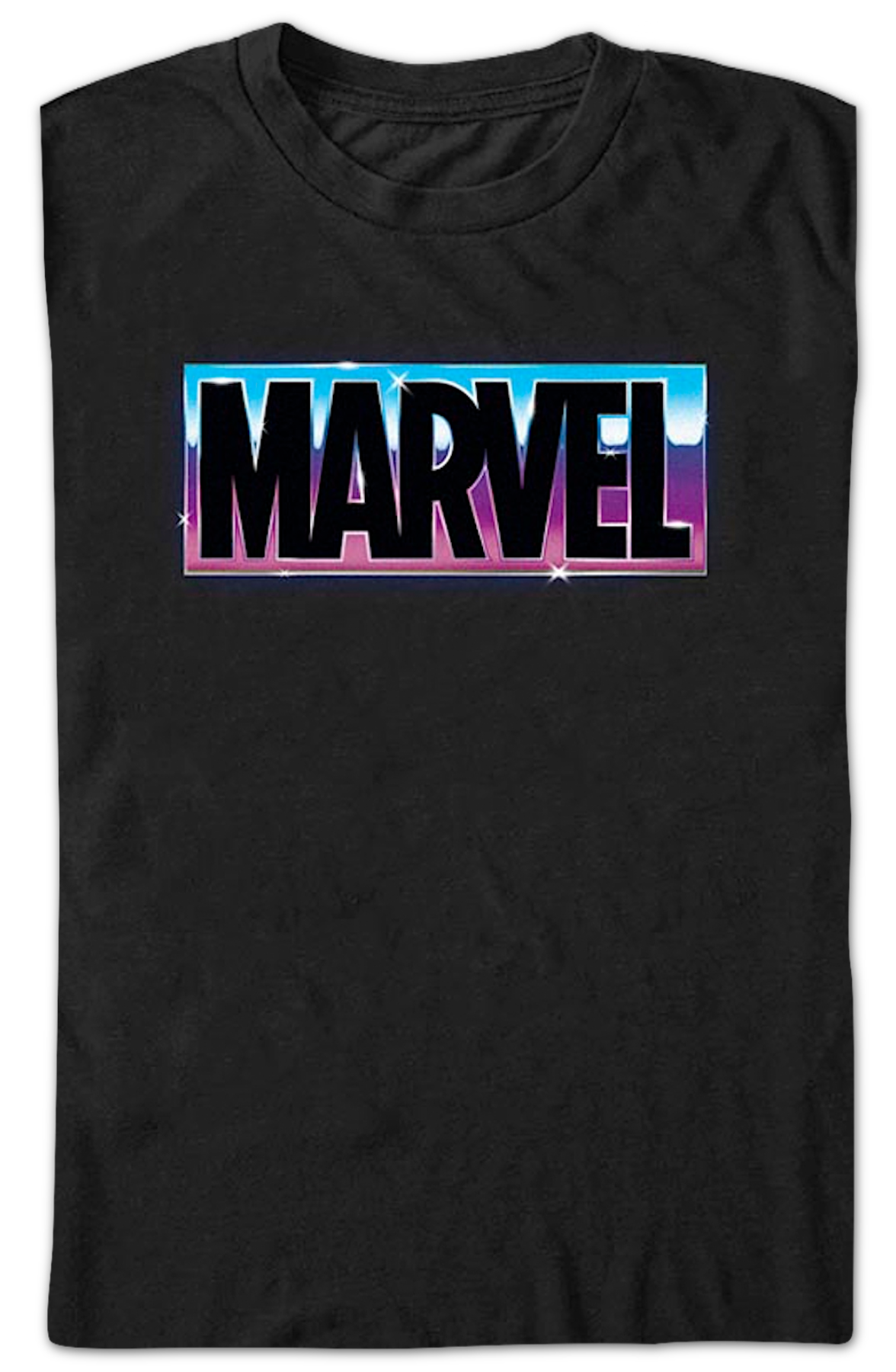 Chrome Logo Marvel Comics T-Shirt product image 2