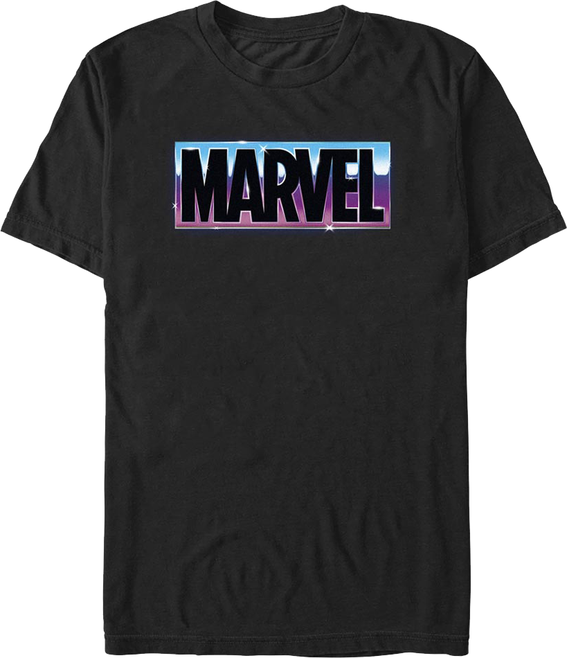 Chrome Logo Marvel Comics T-Shirt product image 1