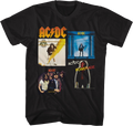 Classic Albums Collage ACDC Shirt product image 1