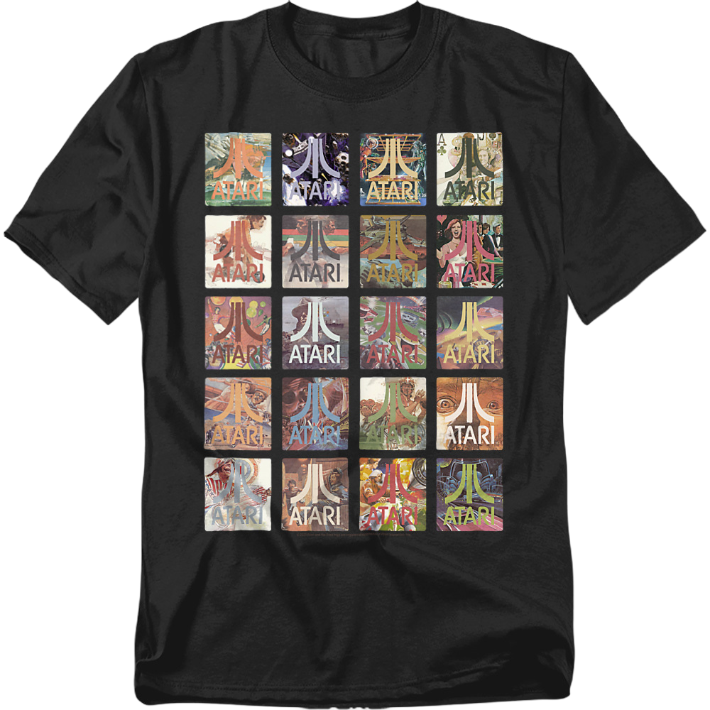 Classic Games Collage Atari T-Shirt product image 2