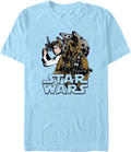 Co-Pilots Han Solo and Chewbacca Star Wars T-Shirt product image 1