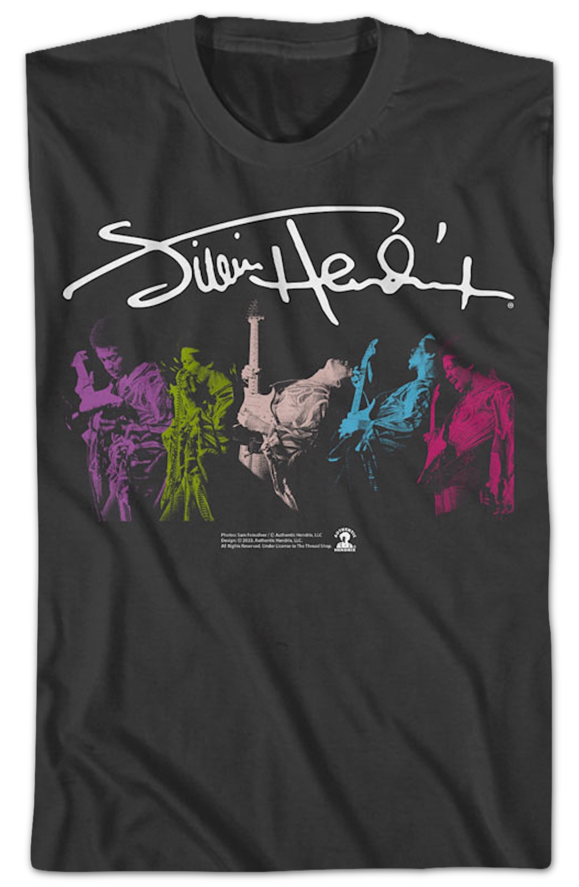 Color In Motion Jimi Hendrix T-Shirt product image 2