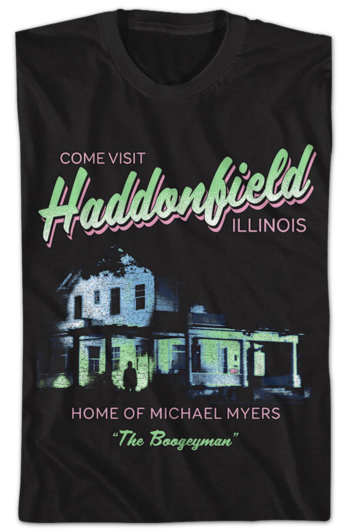 Come Visit Haddonfield Halloween T-Shirt product image 2