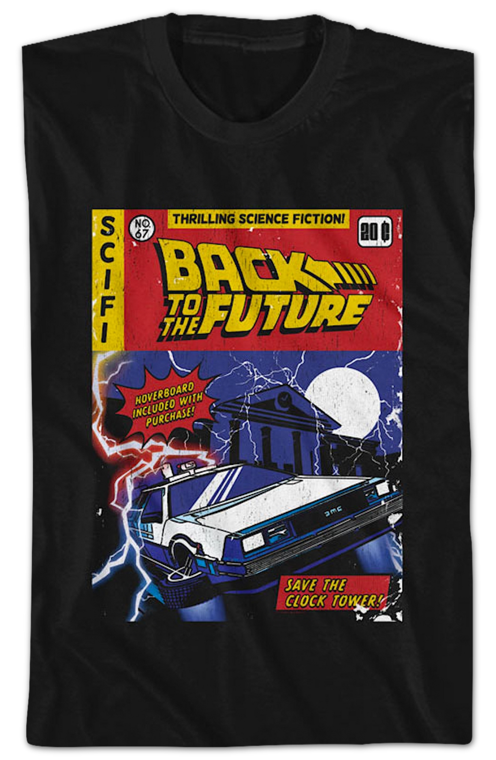 Comic Book Cover Back To The Future T-Shirt product image 2