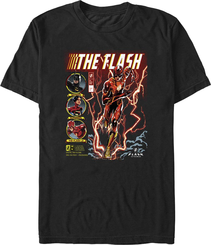 Comic Book Cover The Flash T-Shirt product image 1