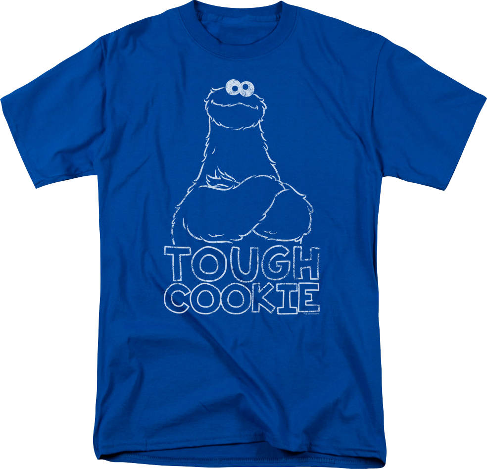 Cookie Monster Tough Sesame Street T-Shirt product image 1