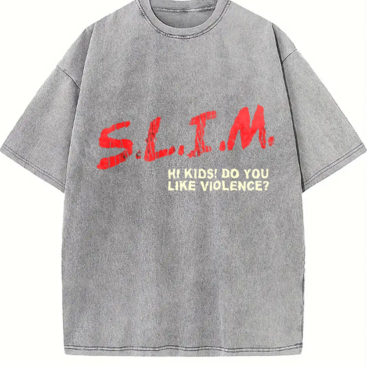 Short-sleeved Vintage Washed T-Shirt product image 5