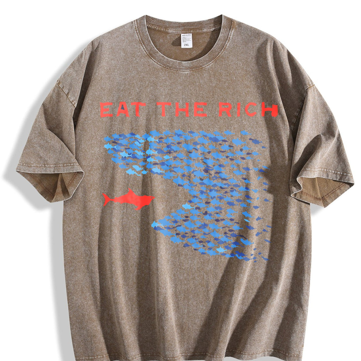 Made From And Skin-friendly Vintage Washed T-Shirt product image 3