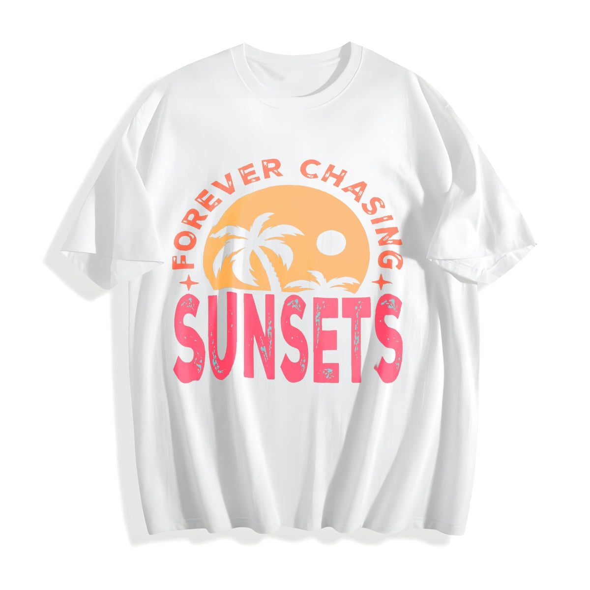 Letter & Heart Cotton T-Shirt product image 2