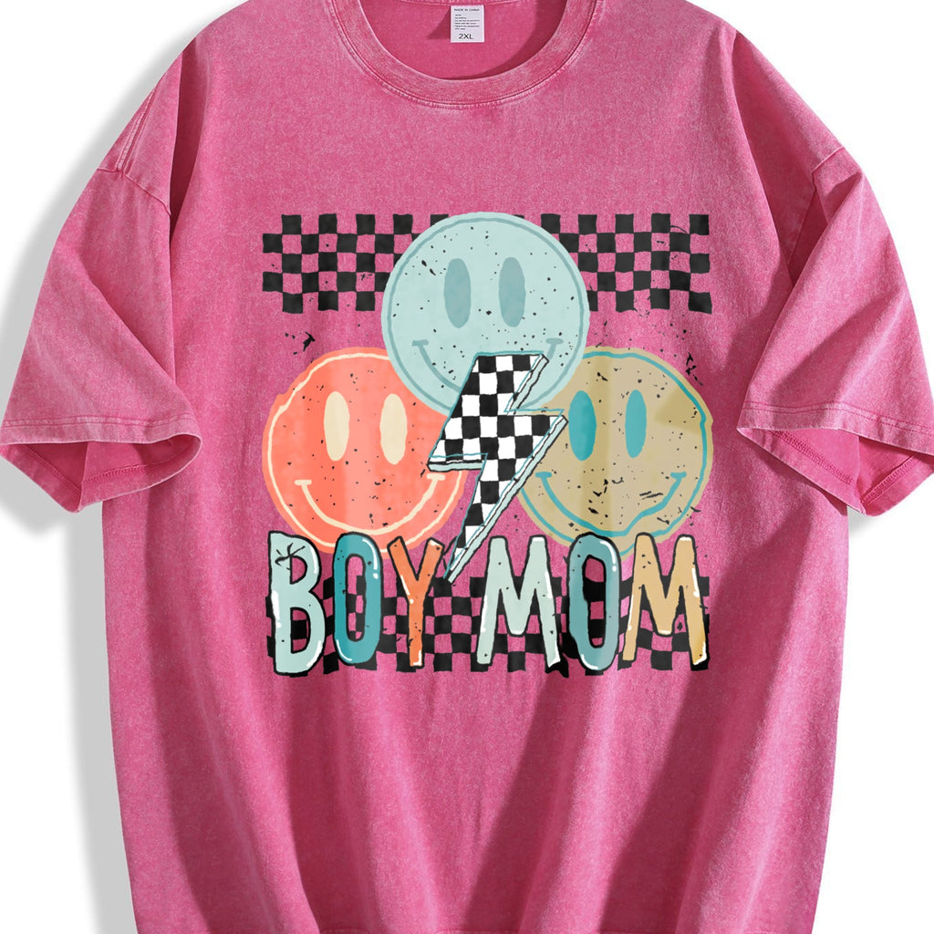 Boy Mom Vintage Washed T-Shirt product image 5
