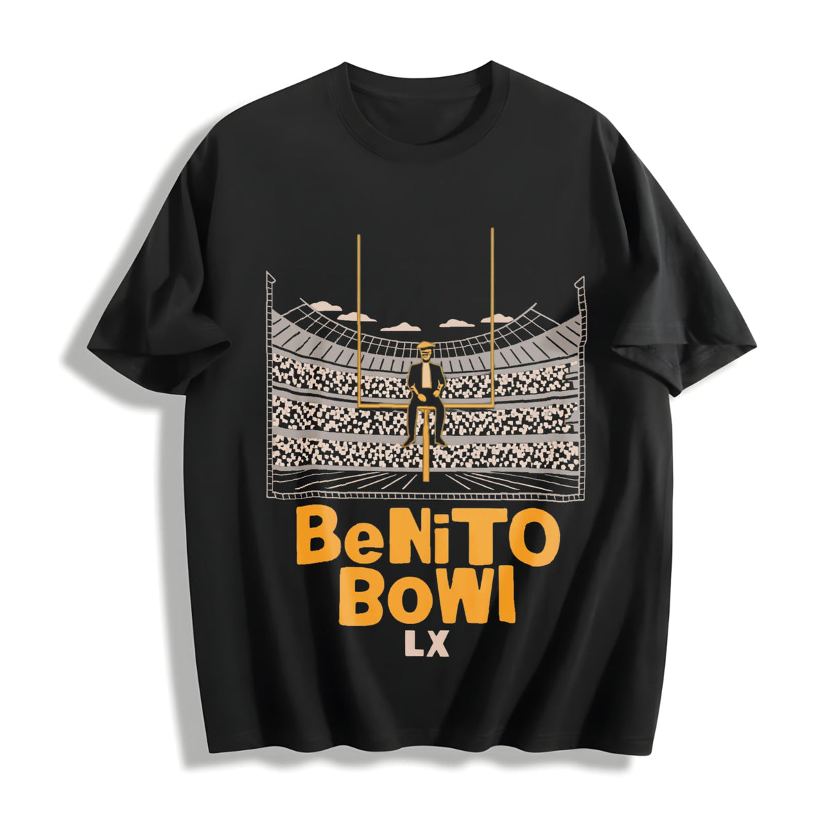 Benito Bowl Halftime Show 2026 Garment Dyed Cotton T-Shirt product image 1