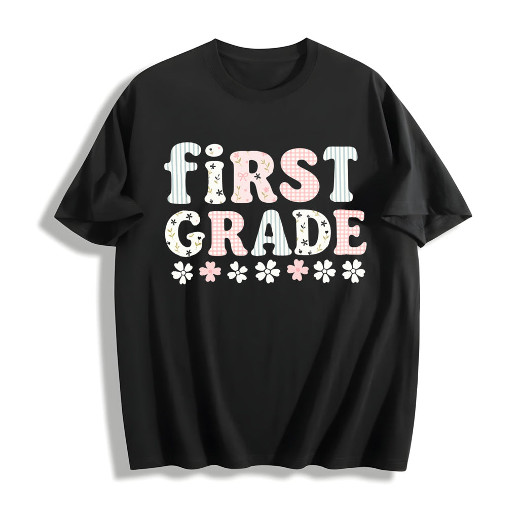 First Grade Teacher Cotton T-Shirt product image 1
