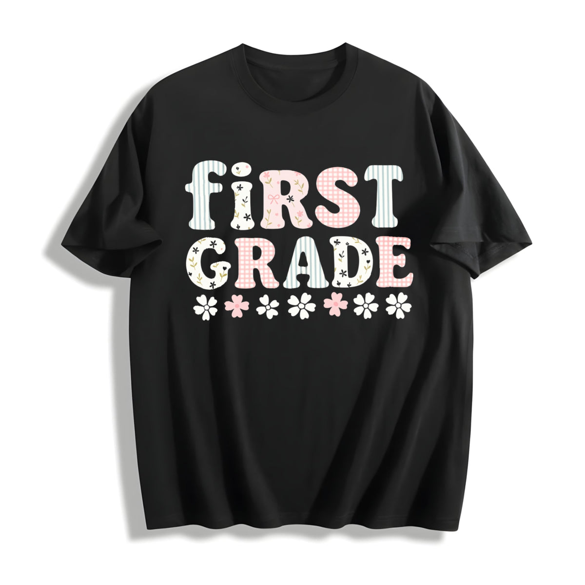 First Grade Teacher Cotton T-Shirt product image 1