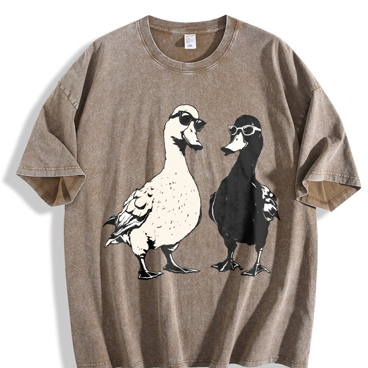 Cool Ducks With Sunglasses Vintage Washed T-Shirt product image 3