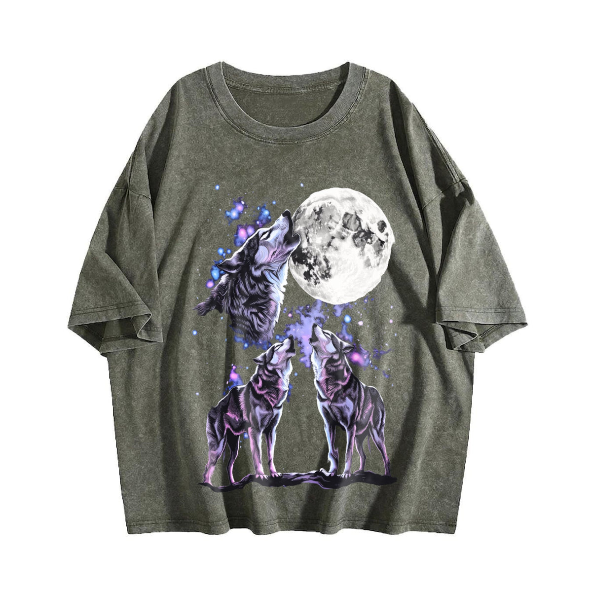 Three Wolf Vintage Washed T-Shirt product image 4