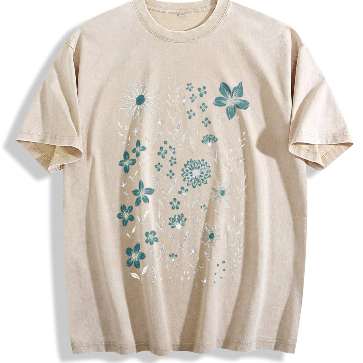 Wildflowers 90s Vintage Washed T-Shirt product image 1