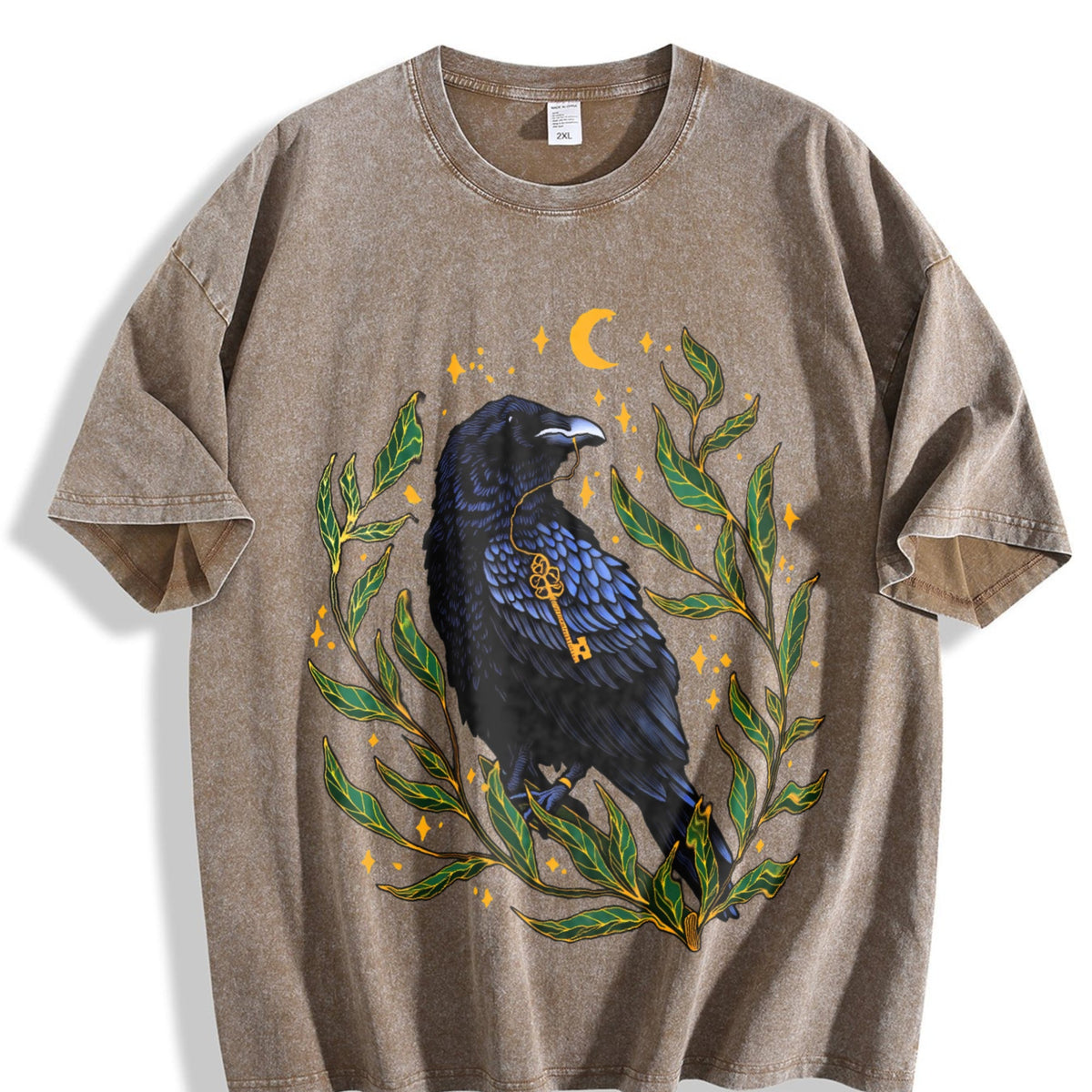 Winter A Crow Phase Vintage Washed T-Shirt product image 3