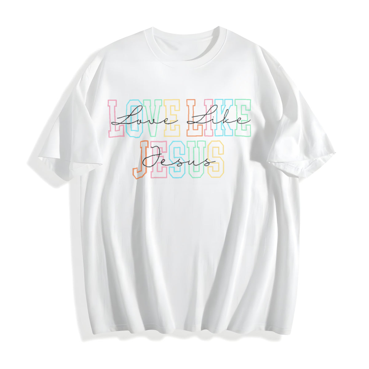 Love Like Jesus Cotton T-Shirt product image 2
