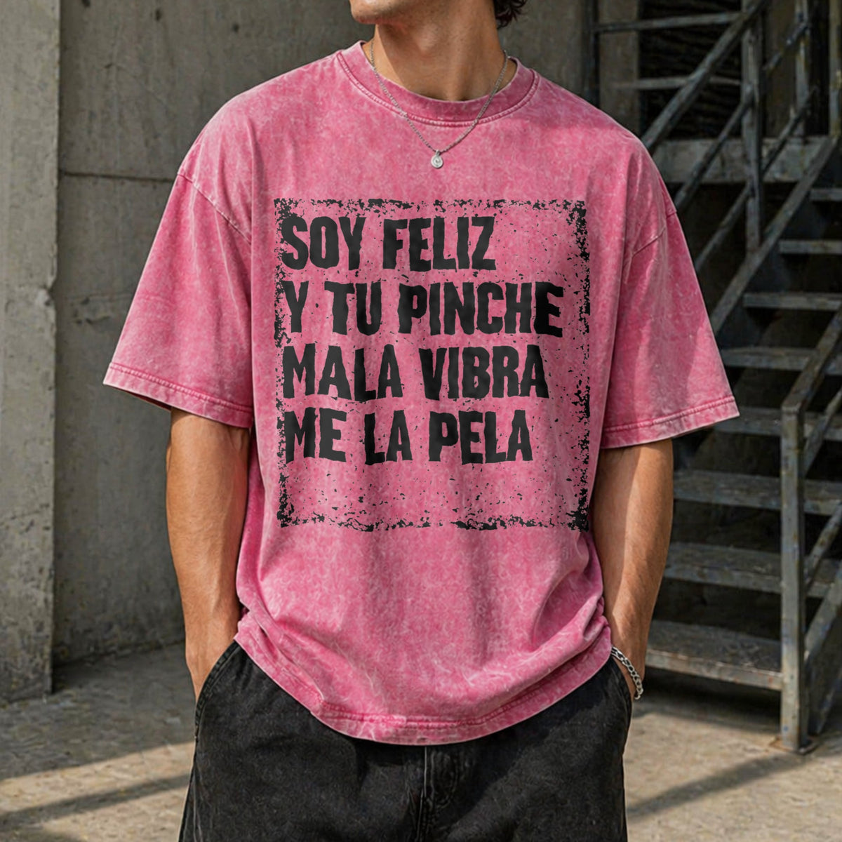 Mexican Themed Humorous Ideas Vintage Washed T-Shirt product image 7