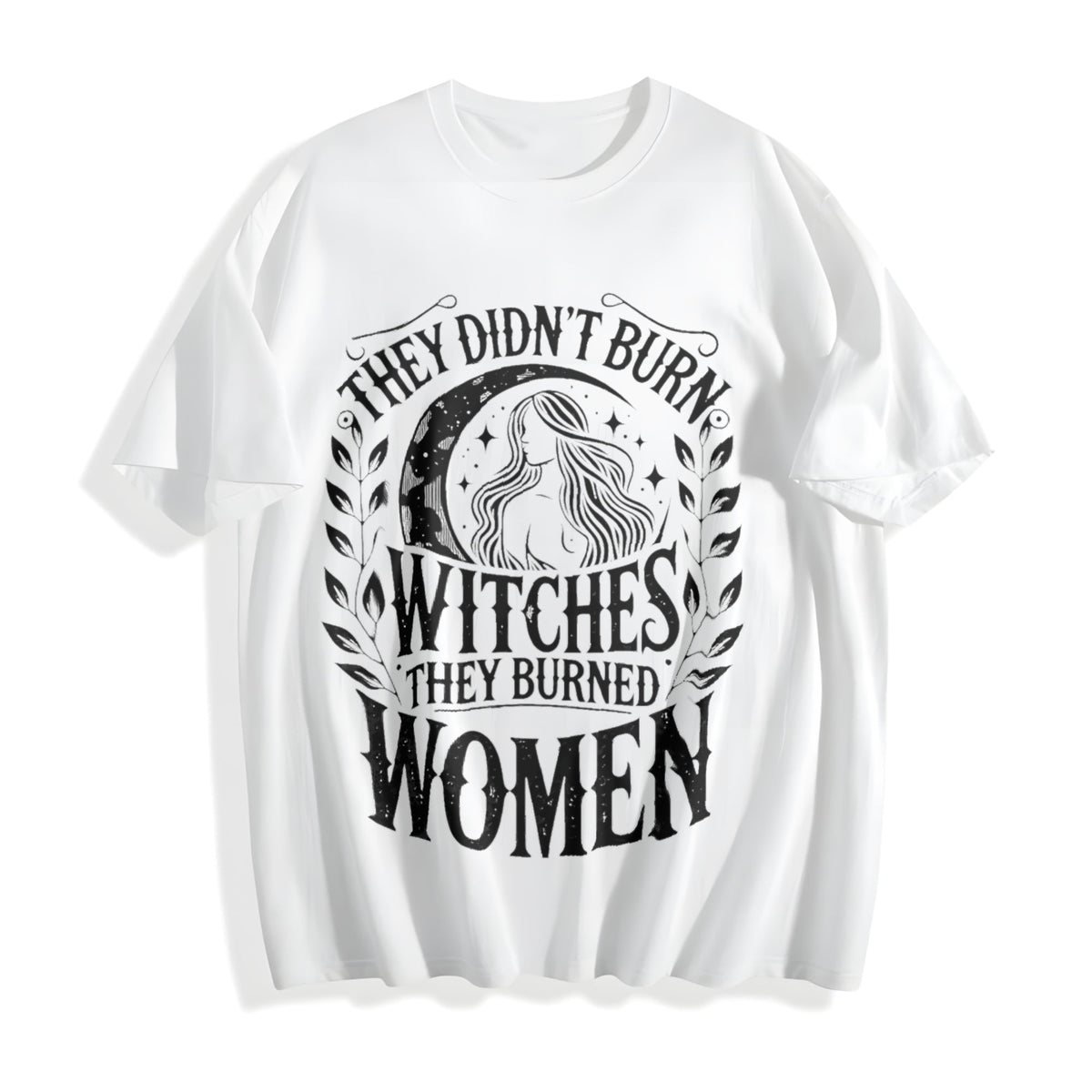 They Didn't Burn Witches Cotton T-Shirt product image 2