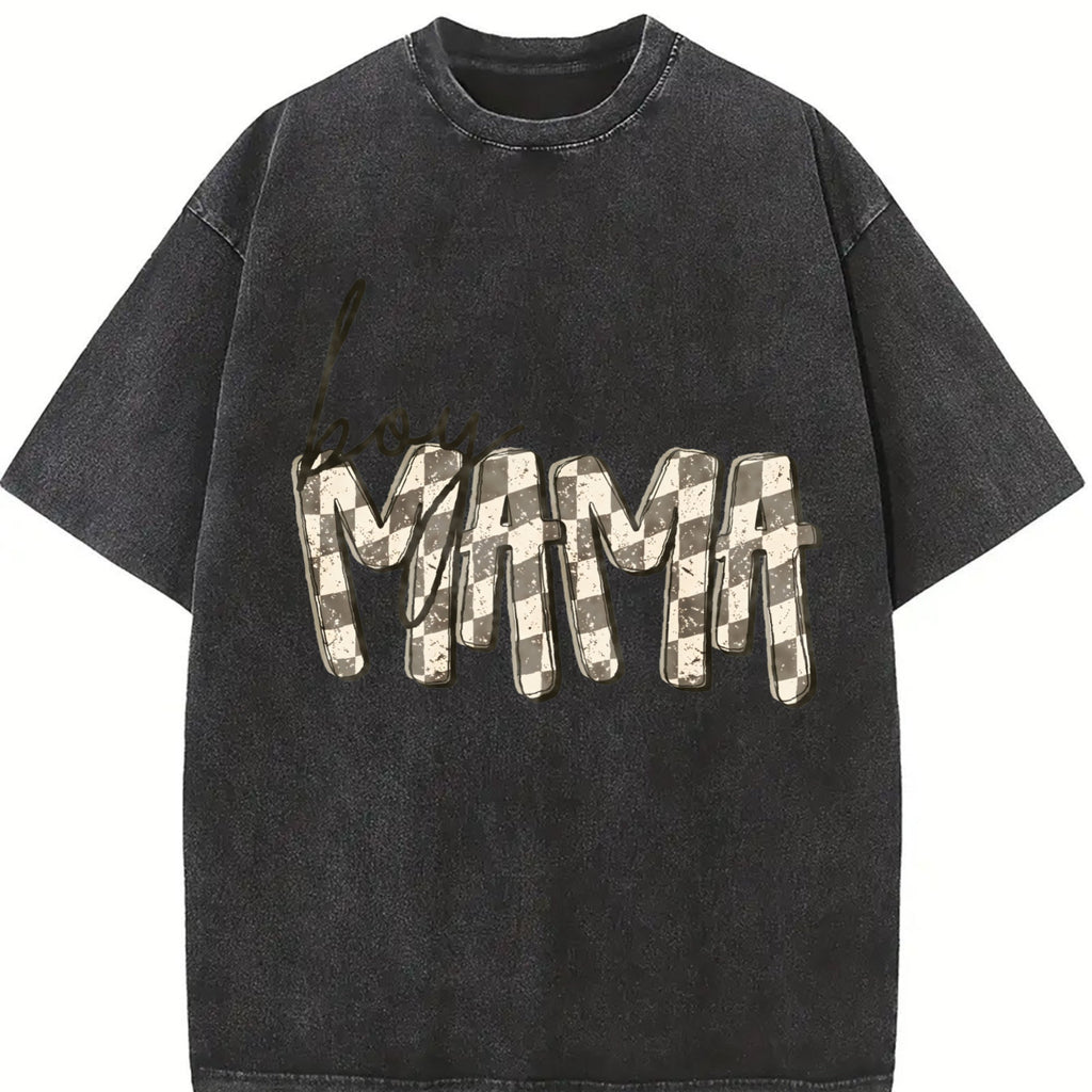 Boy Mama Vintage Washed T-Shirt product image 2