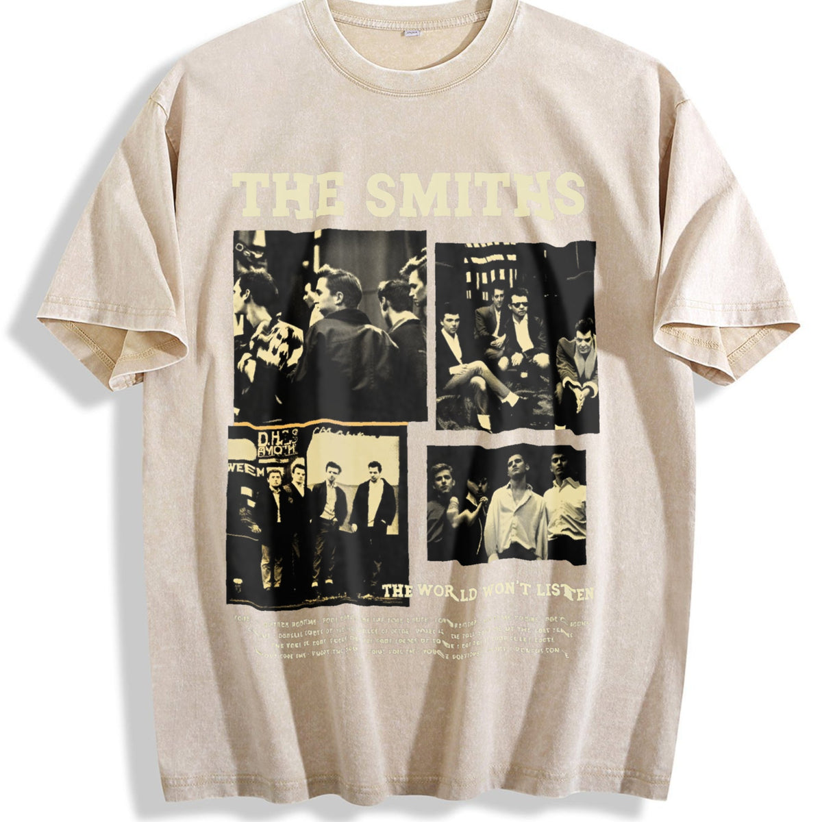 The Smiths Photo Collage Vintage Washed T-Shirt product image 1
