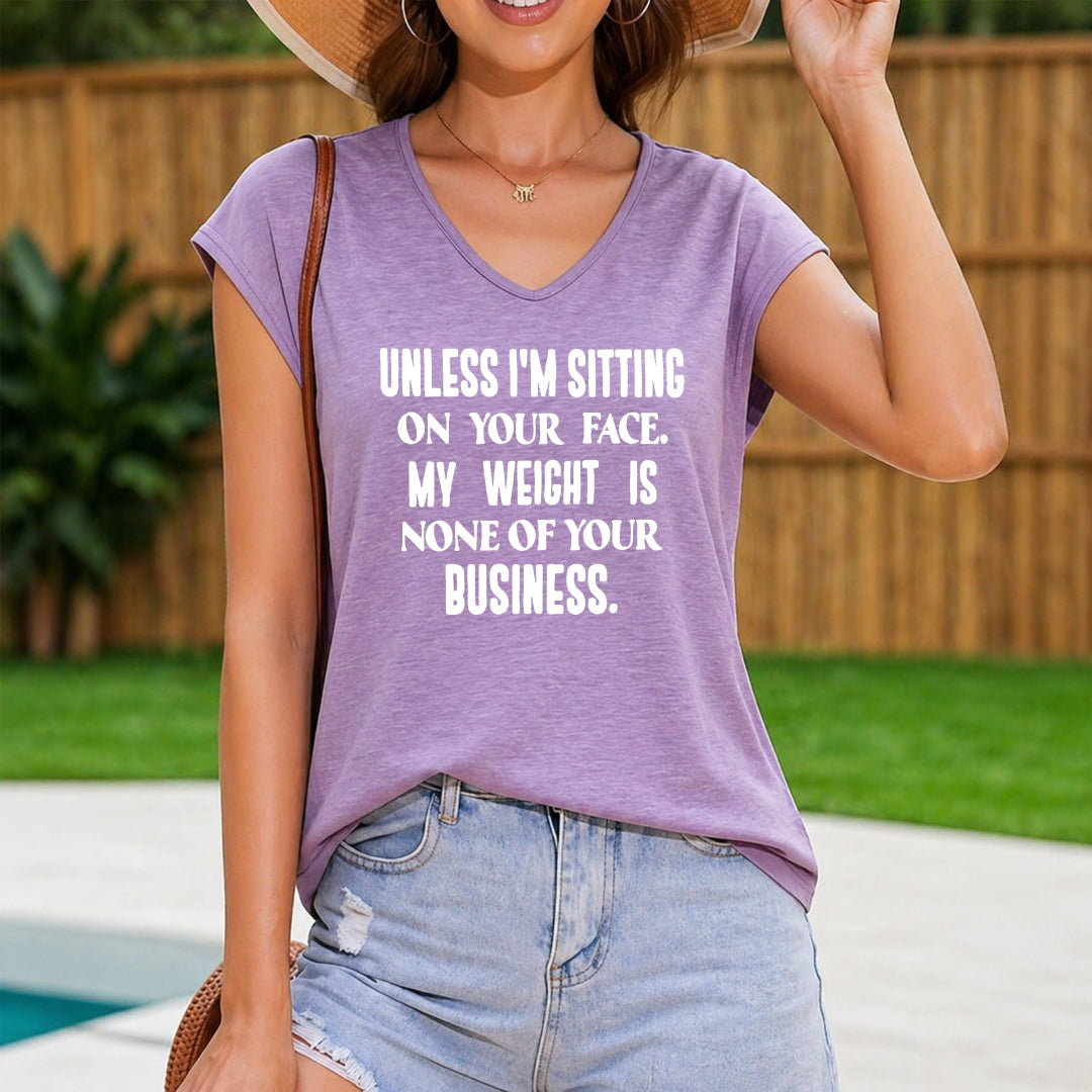 Dark Gray Coded With Women's V-Neck Tank Top