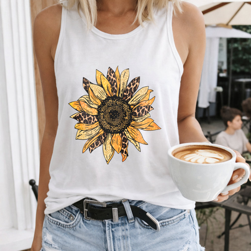 Golden Sunflower Women's Tank Top