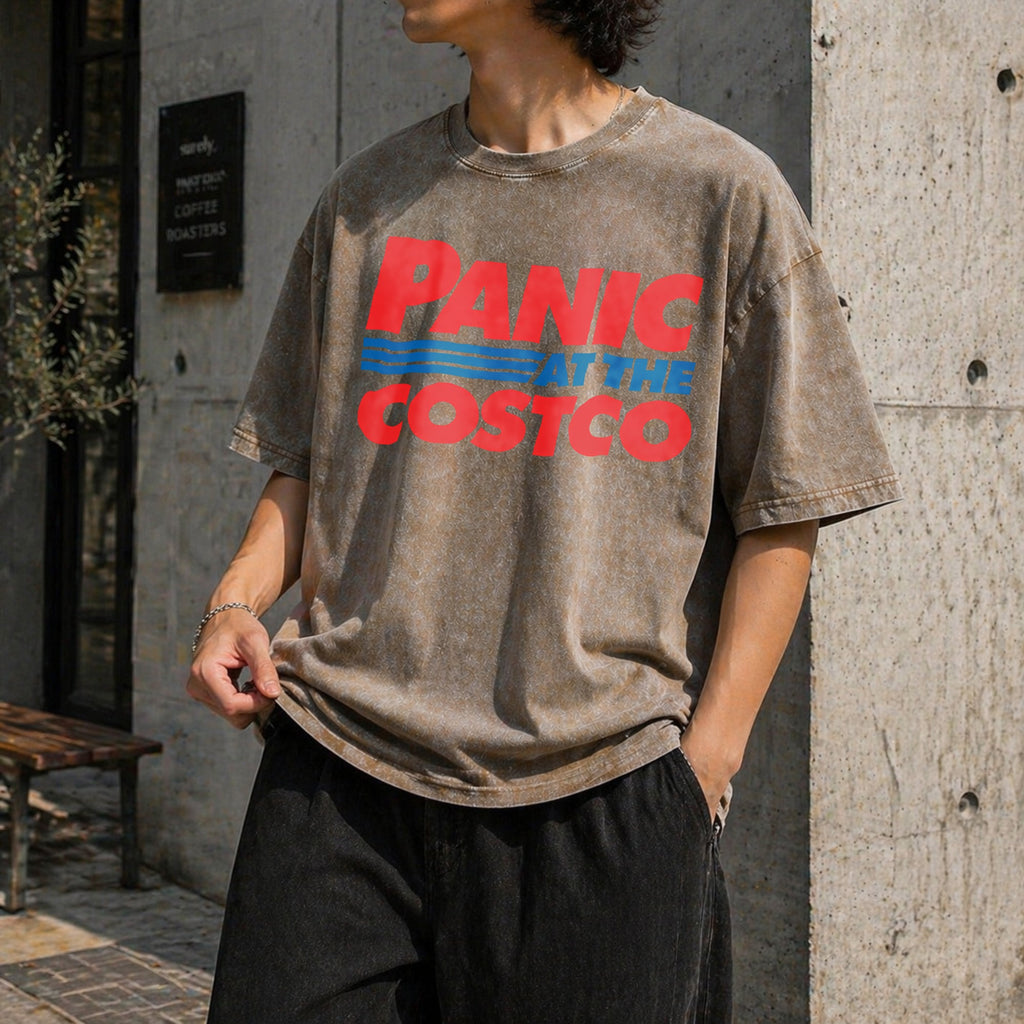 Panic At The Costco Vintage Washed T-Shirt product image 3