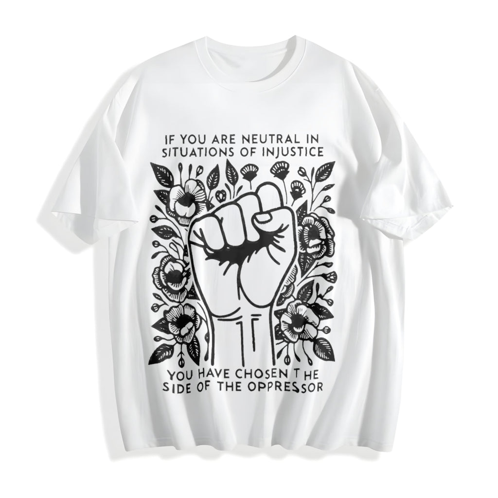 Feminist Rights Summer Cotton T-Shirt product image 2