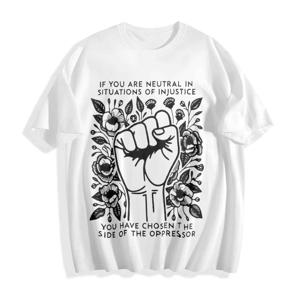 Feminist Rights Summer Cotton T-Shirt product image 2