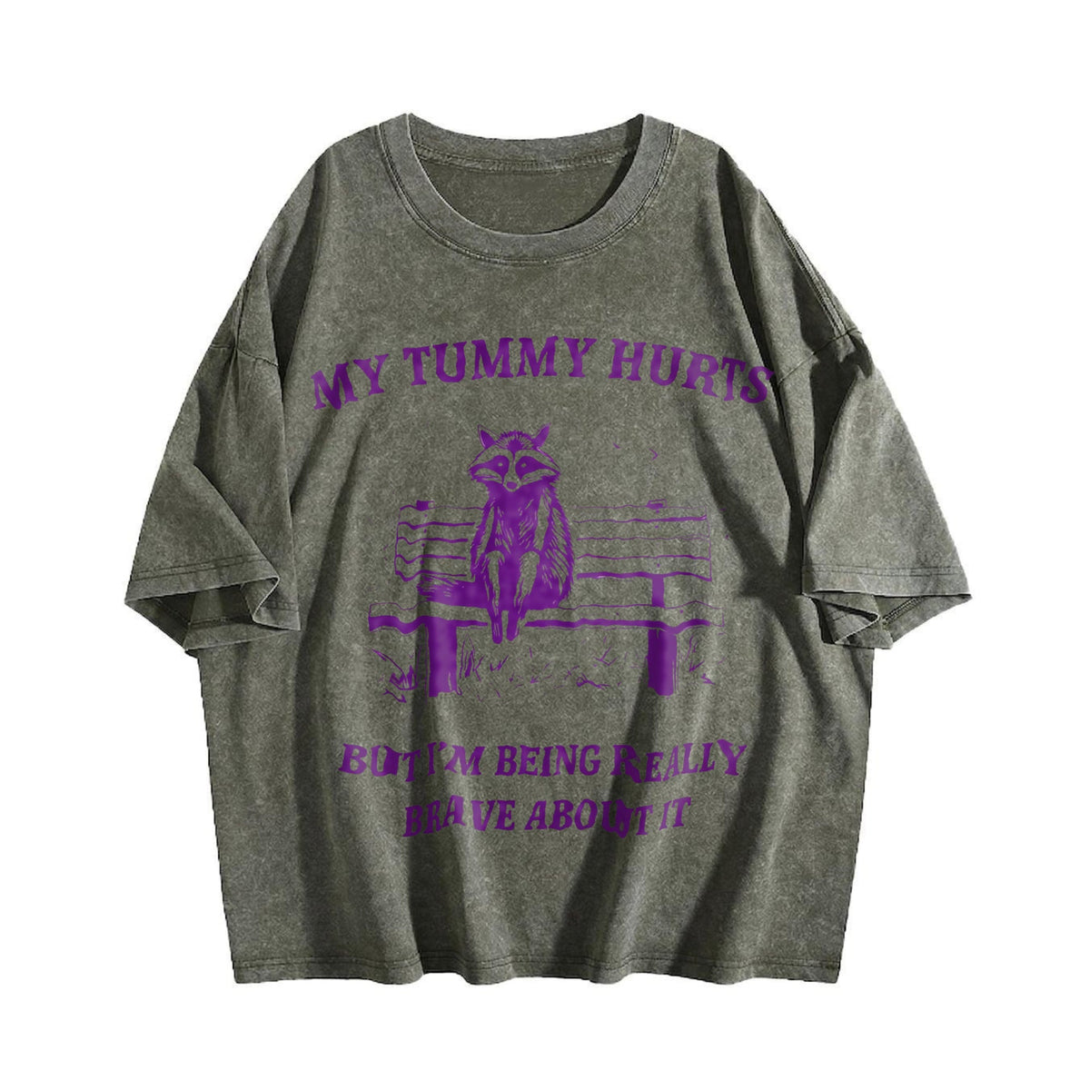 My Tummy Hurts Vintage Washed T-Shirt product image 4