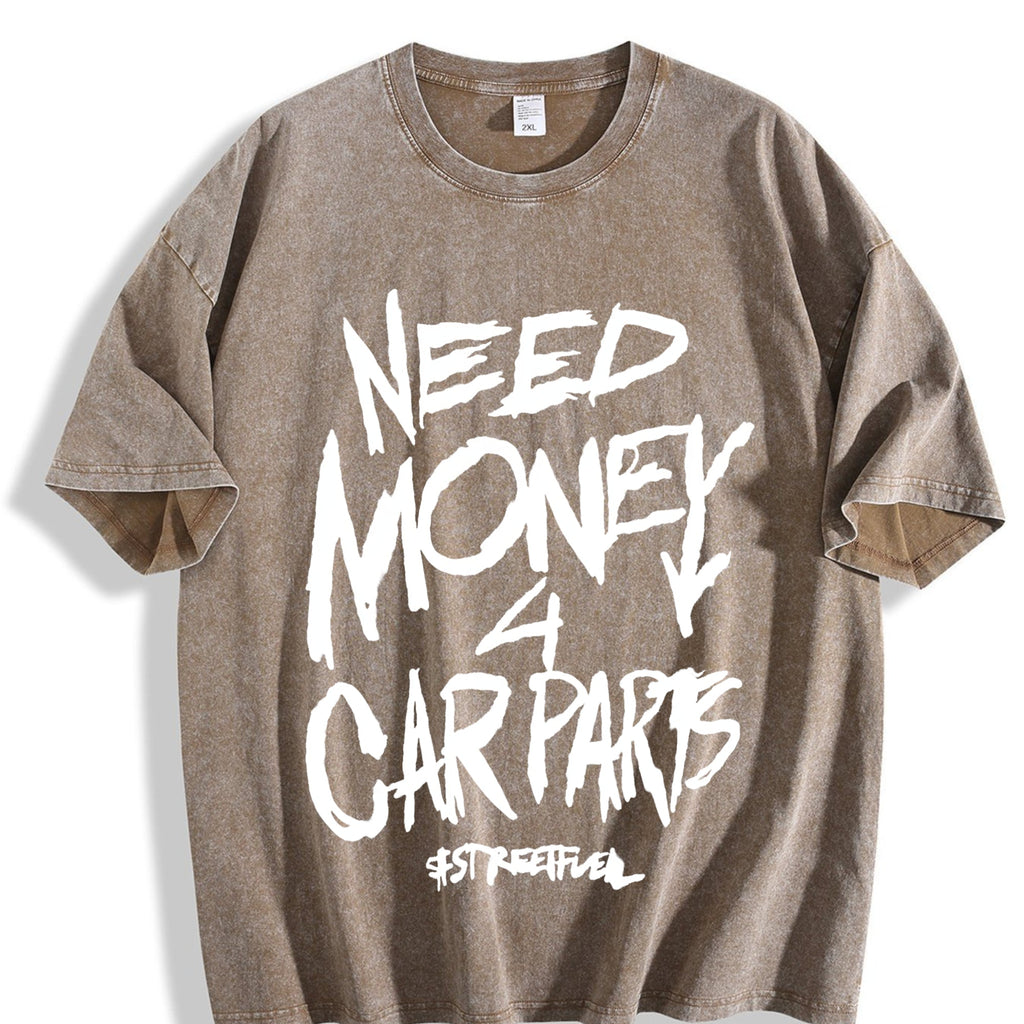 Need Money for Car Parts Vintage Washed T-Shirt product image 3