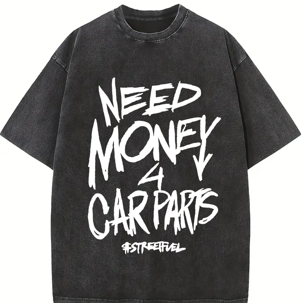 Need Money for Car Parts Vintage Washed T-Shirt product image 2