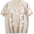 Anatomy Chart - Human Body Diagram Vintage Washed T-Shirt product image 1