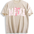 Coquette Bows Mama Vintage Washed T-Shirt product image 1