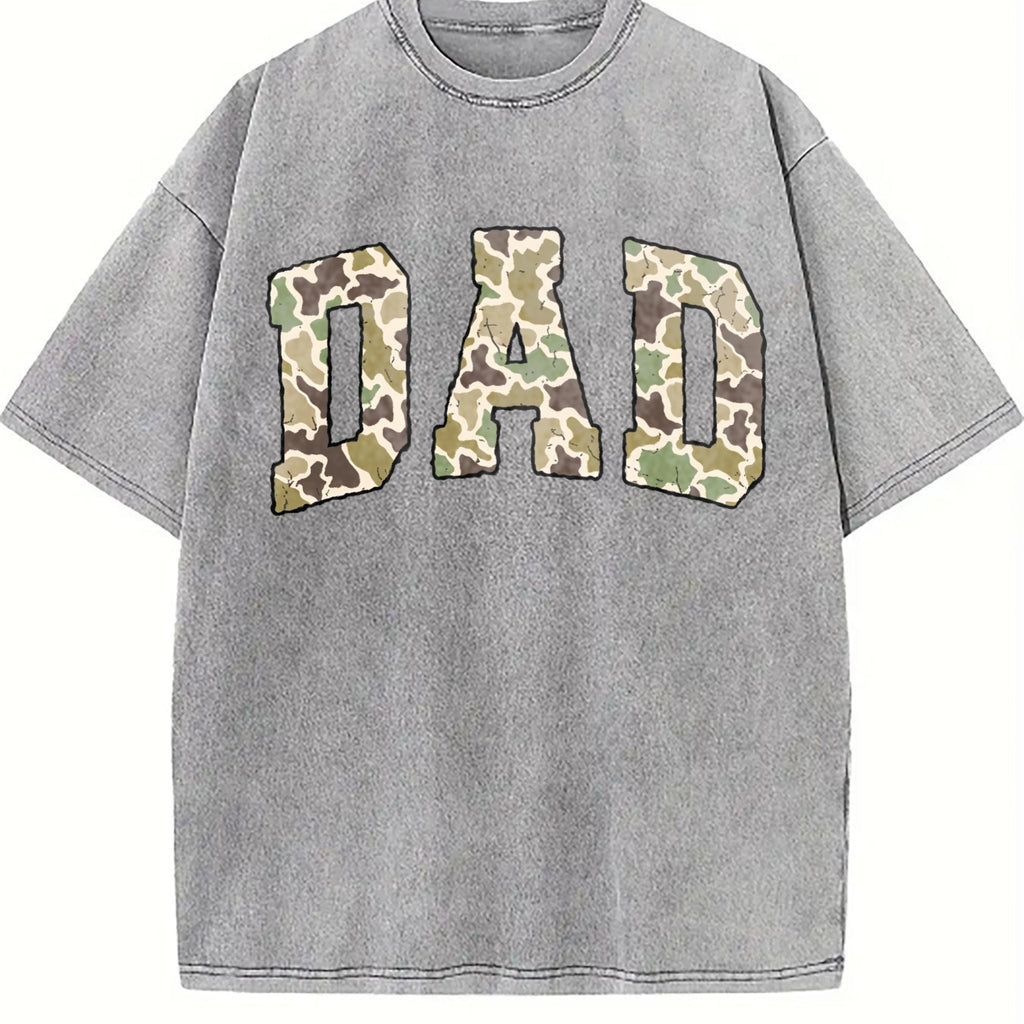 Camo Dad Vintage Washed T-Shirt product image 4