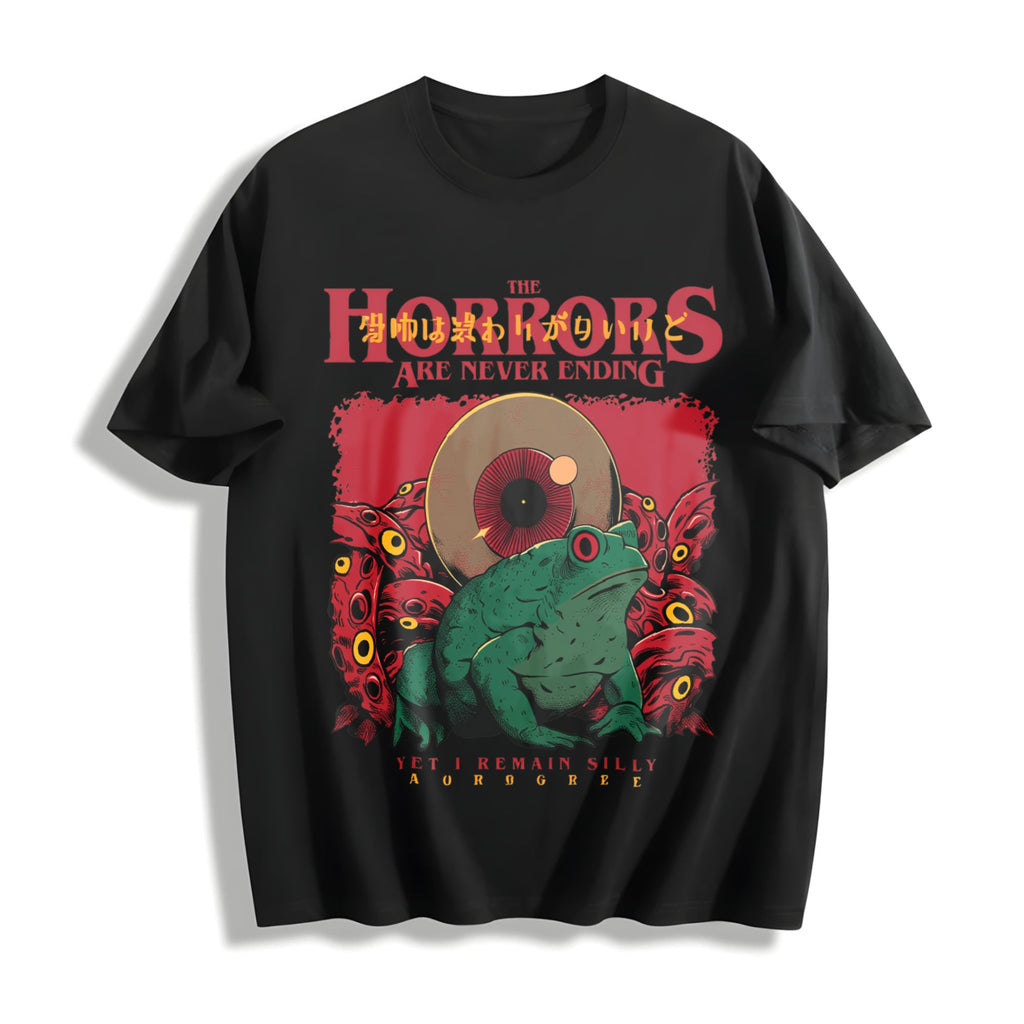 Horrors Are Never Ending Cotton T-Shirt product image 1
