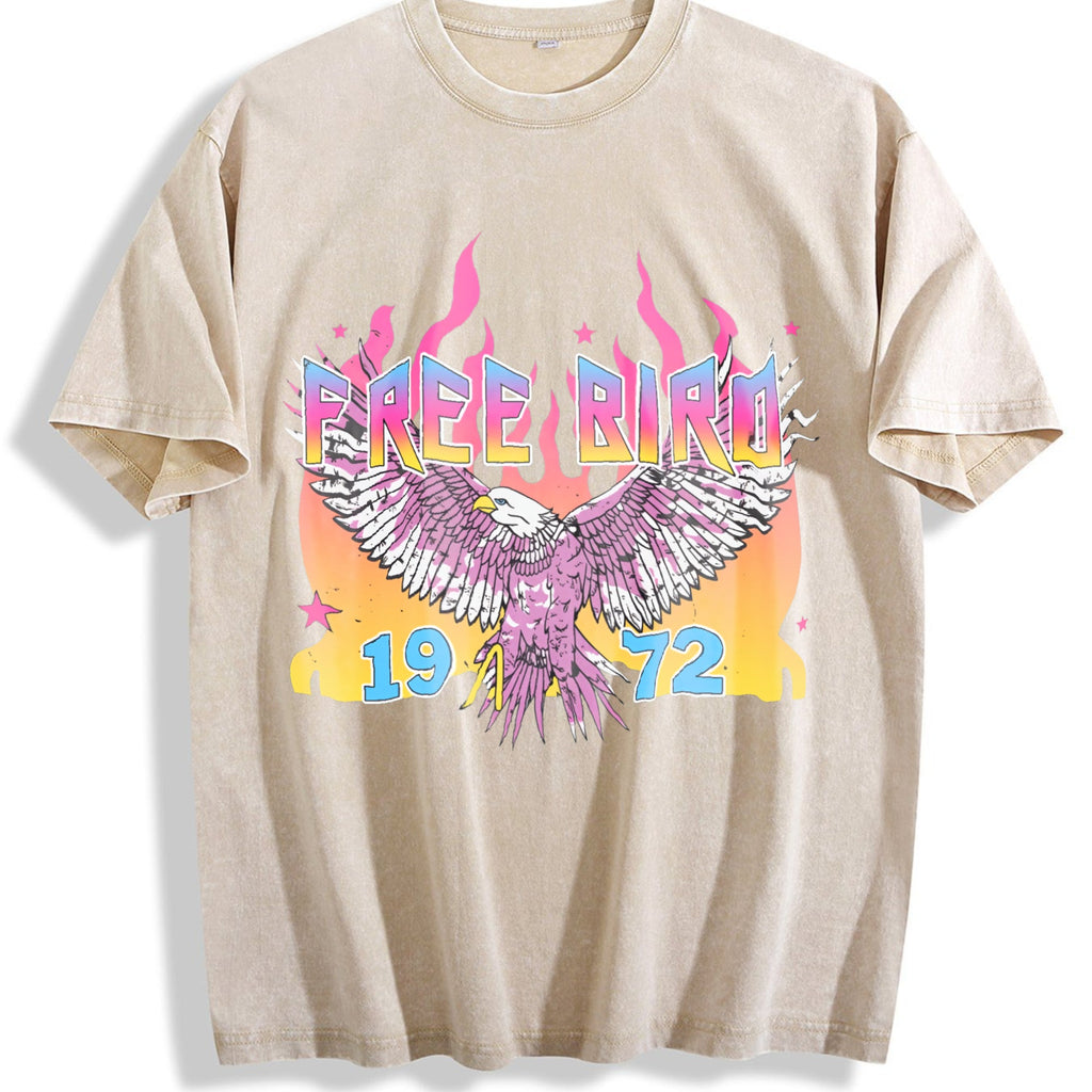 Free Bird 1972 America Vintage Washed T-Shirt product image 1