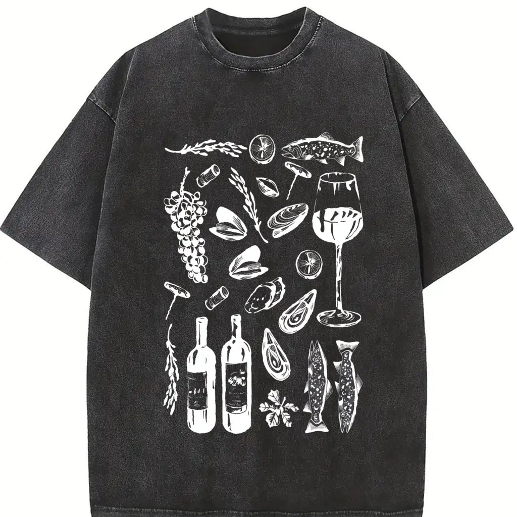 Italian Summer Girl Vintage Washed T-Shirt product image 2